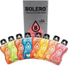 Bolero Citrus Mix, pack de 24 sobres de 3g. Una selección de los sabores cítricos más refrescantes en formato stick sin azúcar, con Stevia, Vitamina C, sin gluten y vegano. Bolero - frontal