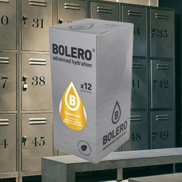 Bolero Classic Sabor Limón, pack de 12 sobres de 9g. Bebida instantánea en polvo sin azúcar y con Stevia para una hidratación óptima, baja en calorías y con un sabor delicioso. Bolero - detalle