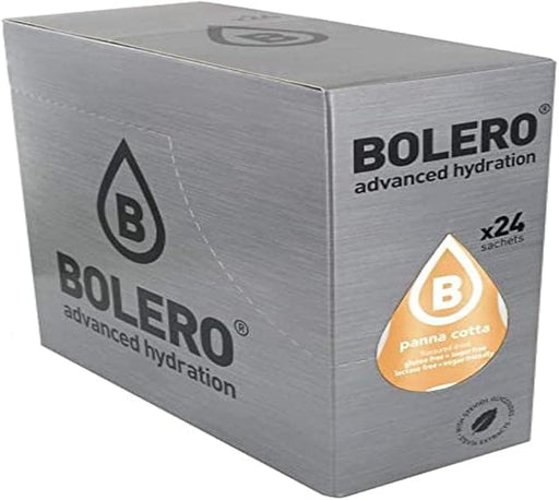 Bolero Classic Sabor Panna Cotta, pack de 24 sobres de 9g. Bebida en polvo sin azúcar para un refresco bajo en calorías con el delicioso sabor de tu postre favorito y Vitamina C. Bolero - frontal