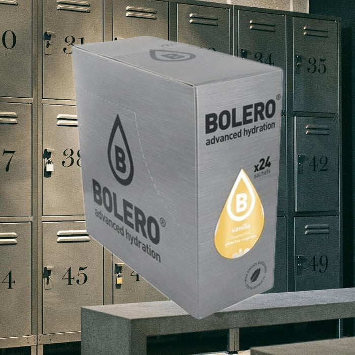 Bolero Classic Sabor Vainilla, pack de 24 sobres de 9g. Bebida en polvo sin azúcar para un refresco bajo en calorías con el delicado sabor a vainilla, con Vitamina C y Stevia. Bolero - presentacion