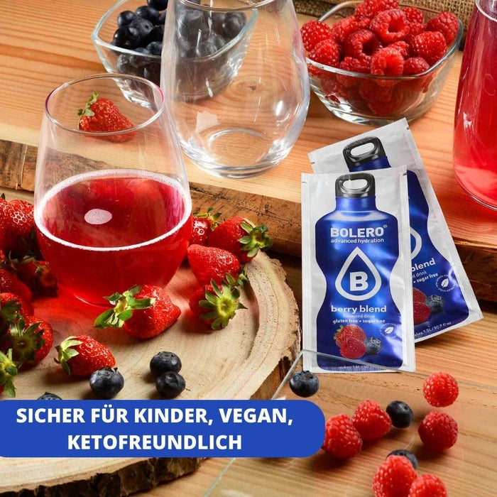 Bolero Pack Colección Completa con 79 Sobres de todos los sabores. La gama entera de bebidas en polvo sin azúcar, con Stevia y Vitamina C para que los pruebes todos. Bolero - extra