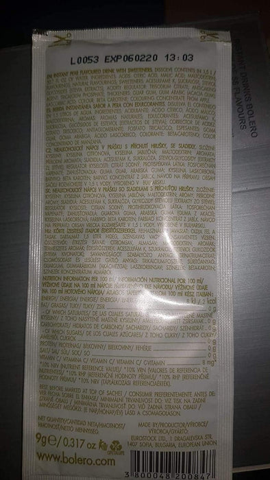 Bolero Pack Completo de 78 Sabores con Botella Cia&Co de 1.5L. Descubre todas las bebidas sin azúcar, con Stevia y Vitamina C, y llévalas contigo en tu botella reutilizable. Bolero - ingredientes