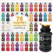 Bolero Pack Descubrimiento con 78 Sabores y Botella Cia&Co de 1.5L. La colección completa de bebidas sin azúcar para una hidratación saludable, con Stevia y Vitamina C. Bolero - frontal