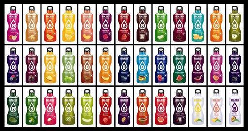 Bolero Pack Gigante con 96 Sabores Surtidos. La mayor colección de bebidas instantáneas sin azúcar para descubrir, con Stevia, Vitamina C y bajas en calorías. Bolero - frontal