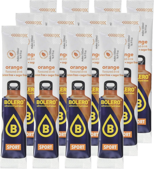 Bolero Sticks Bebida Instantánea Sabor Limón, Pack de 12x3g. Preparado en polvo sin azúcar, bajo en calorías y con Stevia para una hidratación refrescante y saludable. Bolero - uso