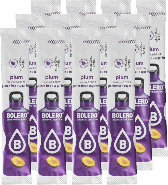Bolero Sticks, pack de 12 sobres de 3g para una hidratación deliciosa. Bebida en polvo sin azúcar y sin calorías, con Vitamina C y Stevia. El refresco ideal para deportistas y dietas. Bolero - ingredientes