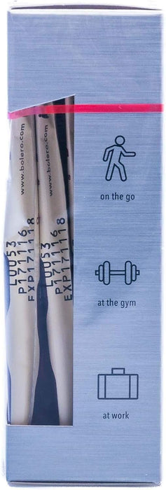 Bolero Sticks Sabor Cereza y Cola, Caja de 12x3g. Bebida instantánea sin azúcar, baja en calorías y con Stevia para una hidratación avanzada con un delicioso sabor. Bolero - lateral