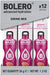 Bolero Sticks Sabor Guayaba, Caja de 12x3g. Bebida en polvo sin azúcar, baja en calorías y con Stevia para una hidratación refrescante y saludable. Bolero - frontal