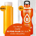 Bolero Sticks Sabor Mandarina, Caja de 24x3g. Bebida en polvo soluble sin azúcar, con Stevia y Vitaminas. Ideal para llevar, sin gluten, sin lactosa y bajo en calorías. Bolero - zoom