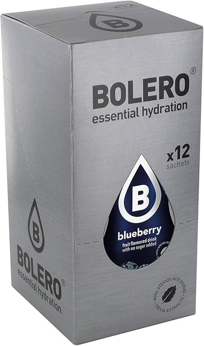Bolero Sticks Sabor Manzana, Caja de 12x3g. Bebida en polvo sin azúcar, baja en calorías y con Stevia para una hidratación refrescante y saludable. Bolero - ingredientes