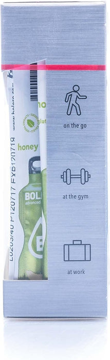 Bolero Sticks Sabor Melón con Miel, Caja de 12x3g. Bebida instantánea para una hidratación avanzada, sin azúcar, sin calorías y con un delicioso sabor. Bolero - detalle