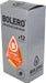 Bolero Sticks Sabor Naranja, Caja de 12x3g. Bebida instantánea en polvo sin azúcar con Stevia y Vitamina C, ideal para tu botella de agua y para llevar a cualquier parte. Bolero - frontal