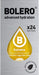 Bolero Sticks Sabor Plátano, Caja de 24x3g. Bebida en polvo soluble sin azúcar, con Stevia y Vitaminas. Ideal para llevar, sin gluten, sin lactosa y bajo en calorías. Bolero - frontal