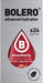 Bolero Sticks Sabor Plátano y Fresa, Caja de 24x3g. Bebida en polvo sin azúcar con Stevia y Vitaminas. Ideal para tu botella de agua, sin gluten, sin lactosa y bajo en calorías. Bolero - frontal