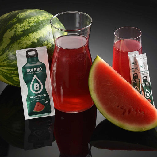 Bolero Sticks Sabor Uva Roja, Caja de 24x3g. Bebida en polvo sin azúcar, baja en calorías y con Stevia para una hidratación refrescante y saludable. Bolero - pack