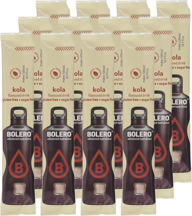 Bolero Sticks Sabor Zanahoria y Naranja, Caja de 12x3g. Bebida en polvo sin azúcar, baja en calorías y con Stevia para una hidratación refrescante y saludable. Bolero - uso