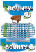 Bounty, la chocolatina de coco cubierta de chocolate con leche, pack de 24 barritas de 57g. Un snack exótico y delicioso ideal para disfrutar en cualquier momento y lugar. Bounty - frontal