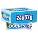 Bounty, la chocolatina de coco cubierta de chocolate con leche, pack de 24 barritas de 57g. Un snack exótico y delicioso ideal para disfrutar en cualquier momento y lugar. Bounty - ingredientes