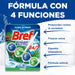 Bref Power Activ' Natura, pack de 10 cestas para WC. Limpiador de inodoro con fórmula 4 en 1 para una limpieza y un intenso frescor a pino duraderos en cada descarga. Bref - ingredientes