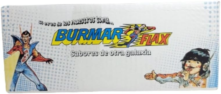 Caja de 96 Flashes Burmar de 70 ml con sabores surtidos. La golosina líquida para congelar más tradicional, con la calidad de una marca con 40 años de historia. Burmar - ingredientes
