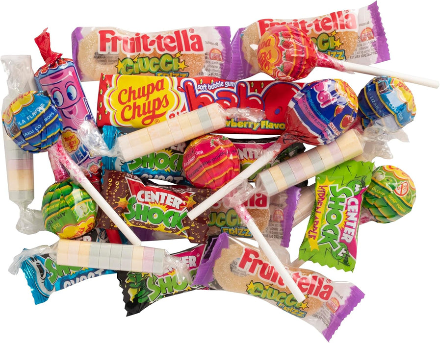 Calendario de Adviento Chupa Chups con 24 sorpresas variadas (210.6g). La cuenta atrás más original con un surtido de los caramelos con palo, chicles y gominolas más icónicos. Chupa Chups - detalle