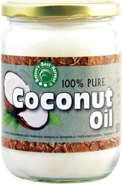 Aceite de Coco Orgánico Virgen Extra Cia&Co, 500 ml. 100% Puro y Prensado en Frío. Ideal para Cocina Saludable, Cuidado del Cabello, Piel, y para Masajes. Cia&Co - frontal