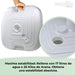 Base de Sombrilla XXL Cia&Co (45x45x14 cm), rellenable hasta 25 kg. Con rosca universal ajustable de 18-38 mm, ideal para playa, jardín, terraza o piscina. Cia&Co - ingredientes