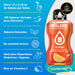 Bebida Bolero sabor Banana y Fresa, Pack 24 sobres (24x9g). Bebida en polvo sin azúcar con la mezcla clásica de frutas, enriquecida con Vitamina C y Stevia. Cia&Co - ingredientes