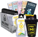 Bolero Té Helado de Limón Sin Azúcar (24x9g) + Shaker Cia&Co (500ml). Pack completo de bebida hidratante con 50 Pepitas Saludables para un estilo de vida activo. Cia&Co - frontal