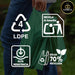 Bolsas de Plástico 70% Reciclado Cia&Co, Tamaño L (35x50cm), Pack 2 Kilos (120 Uds). Aptas para uso alimentario, reutilizables y resistentes (Galga 200) cumpliendo la normativa española. Cia&Co - presentacion