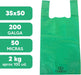Bolsas de Plástico Blanco 70% Reciclado Cia&Co, Tamaño XL (42x53cm), Pack 2 Kilos. Aptas para uso alimentario, reutilizables y muy resistentes (Galga 200) cumpliendo la normativa española. Cia&Co - zoom