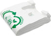 Bolsas de Plástico Blanco 70% Reciclado Cia&Co, Tamaño XL (42x53cm), Pack 2 Kilos. Aptas para uso alimentario, reutilizables y muy resistentes (Galga 200) cumpliendo la normativa española. Cia&Co - ingredientes