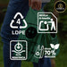 Bolsas de Plástico XL Verdes (42x53 cm) Cia&Co, 2 Kg (100 uds aprox). Fabricadas con un 70% de material reciclado, reutilizables, aptas para uso alimentario y con galga 200. Cia&Co - presentacion