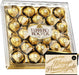 Caja de 24 Bombones Ferrero Rocher (300g) con Tarjeta Dedicatoria Personalizada por Cia&Co. Un regalo generoso y elegante para celebraciones importantes, hecho único con tu propio mensaje. Cia&Co - frontal
