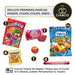 Cajita Regalo con +20 Chocolates y Chuches Cia&Co. Un surtido de primeras marcas con Kinder, Oreo, Haribo y Lacasitos, ideal para regalar en cumpleaños con tarjeta personalizada. Cia&Co - detalle