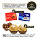 Cajita Regalo de Lujo con Bombones Lindt Lindor y Ferrero Rocher. Un surtido con 12 bombones y chocolates premium como Kinder Bueno y Toblerone, con tarjeta personalizada. Cia&Co - pack