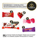 Cajita Regalo Momento Sorpresa con Chocolates y Gominolas de Corazón. Un detalle dulce con Kinder Bueno, Kit Kat y Huesitos, con tarjeta personalizada para cualquier ocasión. Cia&Co - detalle