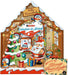 Calendario de Adviento Kinder Casa 2024 con 24 Chocolates Surtidos (184g) y Tarjeta Personalizable Cia&Co. Incluye Huevo Kinder Sorpresa, Schoko-Bons y más. Cia&Co - frontal