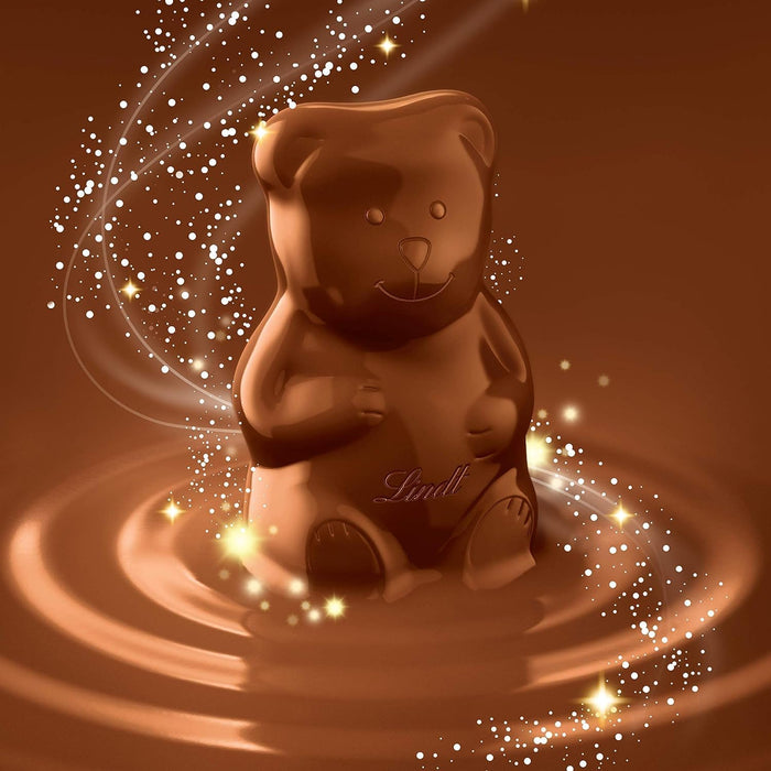 Calendario de Adviento Lindt Teddy 2024 con 24 bombones y chocolates surtidos de 170gr. Incluye una tarjeta de felicitación personalizable de Cia&Co para un regalo único. Cia&Co - ingredientes