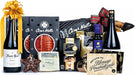 Cesta de Navidad con Paleta Ibérica Cebo Cia&Co Lote A403. Un regalo gourmet con Paleta Ibérica, bebidas premium, ibéricos, queso y un gran surtido de dulces. Cia&Co - frontal