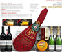 Cesta de Navidad con Paleta Ibérica Lote B838 de Cia&Co. Un completo lote de regalo con una selección gourmet de productos de primeras marcas y tarjeta personalizable. Cia&Co - pack