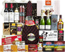 Cesta de Navidad con Paleta Serrana Cia&Co Lote B810. Un regalo gourmet muy completo con Paleta Reserva, Cava, vino, ibéricos y dulces. Ideal para empresas y para compartir en familia. Cia&Co - frontal