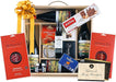 Cesta de Navidad en Caja de Madera Cia&Co Lote A724. Un lote gourmet de lujo con Paleta Ibérica, Whisky, Cava, vinos y una gran selección de dulces, presentado en una caja de madera premium. Cia&Co - frontal