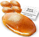 Cia&Co Bollos de Mantequilla Artesanos, Pack de 5. Receta tradicional de Bilbao con interior cremoso. Bollos tiernos y frescos envasados individualmente para máxima duración y sabor. Cia&Co - frontal