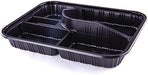 Cia&Co Pack de 12 Fiambreras Bento con 5 Compartimentos: La solución ideal para meal prep, con tapas herméticas, apilables y aptas para microondas y congelador. Cia&Co - uso