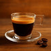 Cia&Co Pack de 6 Tazas de Café Pequeñas de Cristal Templado (8 cl). Vasos de Vidrio Transparente Ideales para Espresso y Cortado, Resistentes a Golpes, Aptas para Microondas. Cia&Co - uso