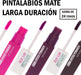 Cia&Co Set de 3 Labiales Líquidos Super Star Matte (Gama Nude II): Amplía tu colección de nudes con tres nuevos tonos de larga duración y acabado mate perfecto. Cia&Co - detalle