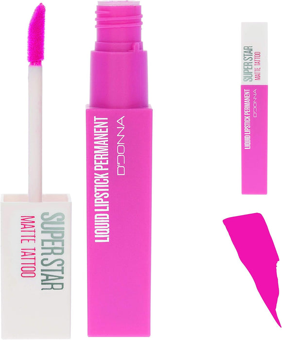 Cia&Co Set de 3 Labiales Líquidos Super Star Matte (Gama Rosas): Consigue unos labios rosados perfectos con este pack de larga duración, acabado mate y alta pigmentación. Cia&Co - lateral