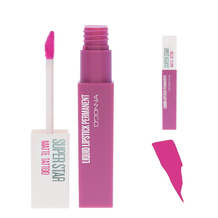 Cia&Co Set de 3 Labiales Líquidos Super Star Matte (Nude Pastel II): Tres nuevos tonos nude pastel para un look sofisticado, con una fórmula permanente y mate. Cia&Co - ingredientes