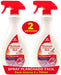 Cia&Co Spray Planchado Fácil con Pulverizador (Pack 2x750ml). Antiarrugas para ropa con efecto apresto que elimina arrugas y olores, con o sin plancha. Cia&Co - extra